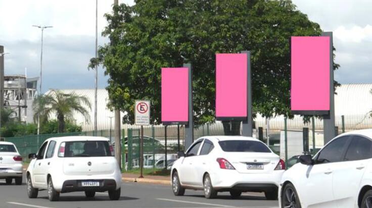 巴西利亞機場數(shù)字廣告